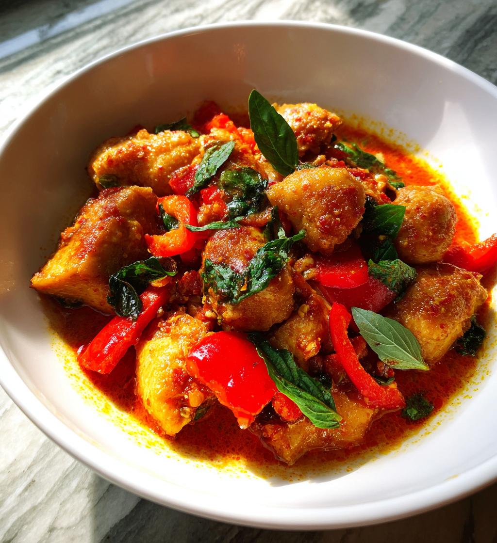 Kruidige Thaise Kip