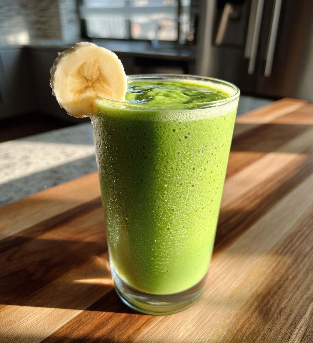 Spinazie Bananensmoothie - detail 1