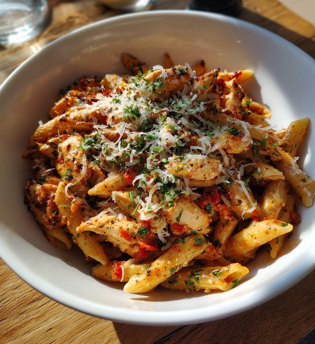 Toscaanse Kip Pasta