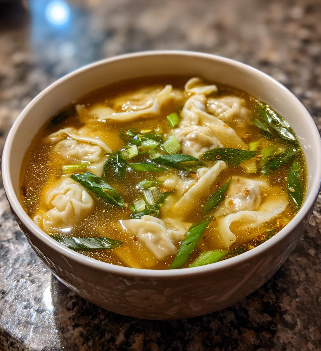 Wonton-soep - detail 1