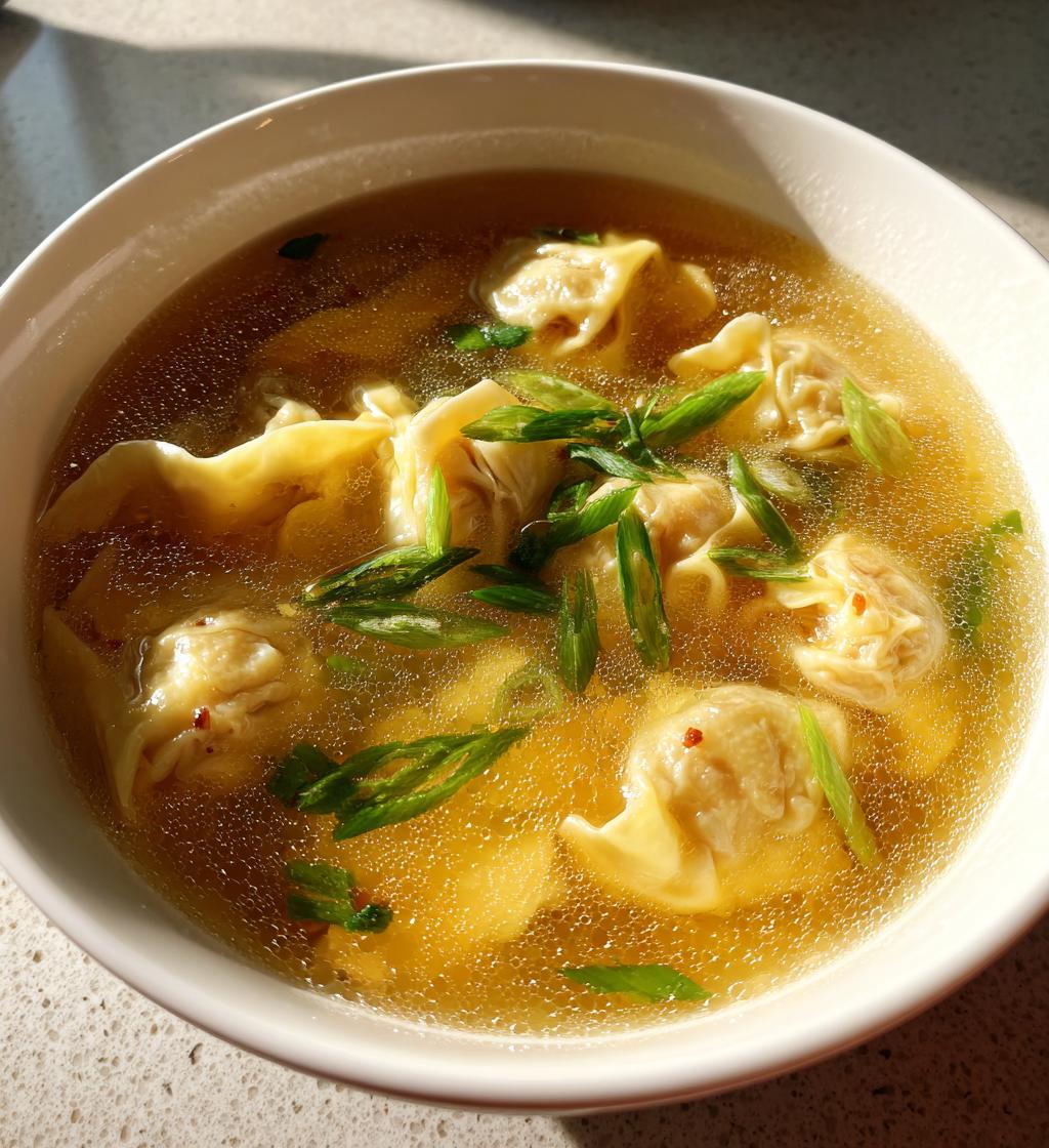 Wonton-soep
