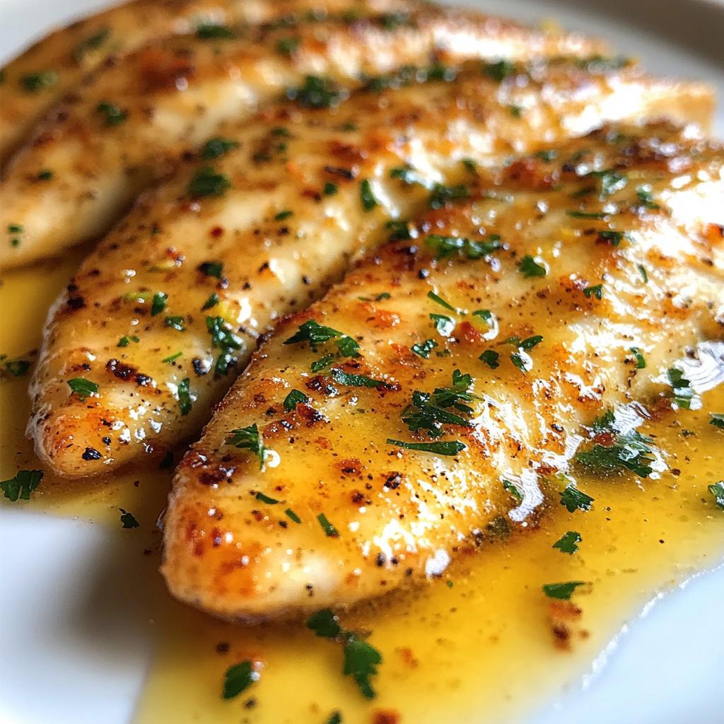 Baked Lemon Butter Tilapia - detail 1