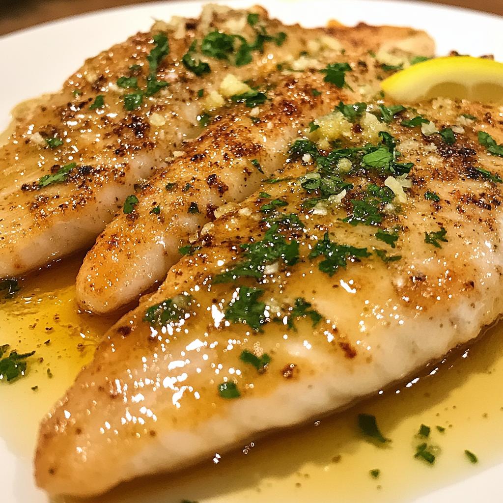 Baked Lemon Butter Tilapia