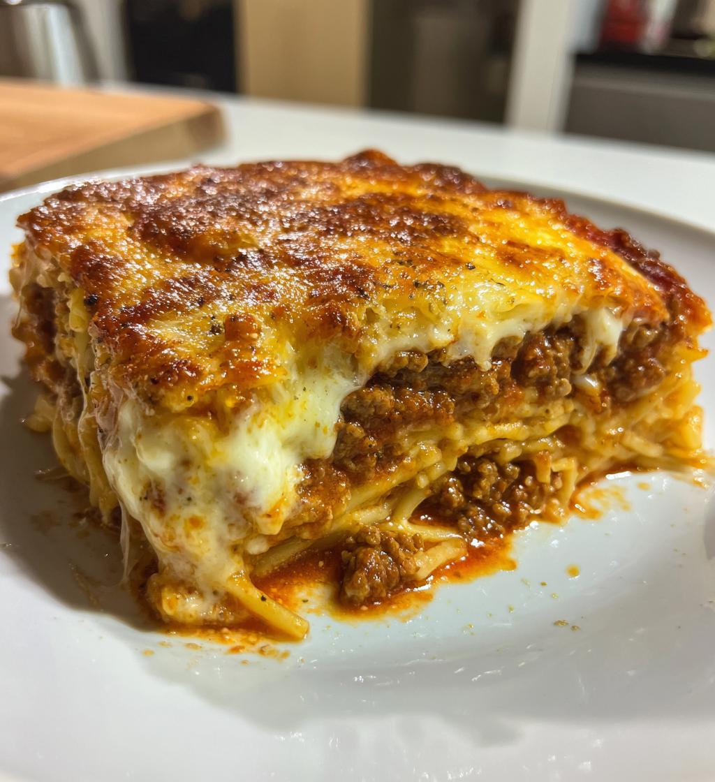 Baked Spaghetti Pie