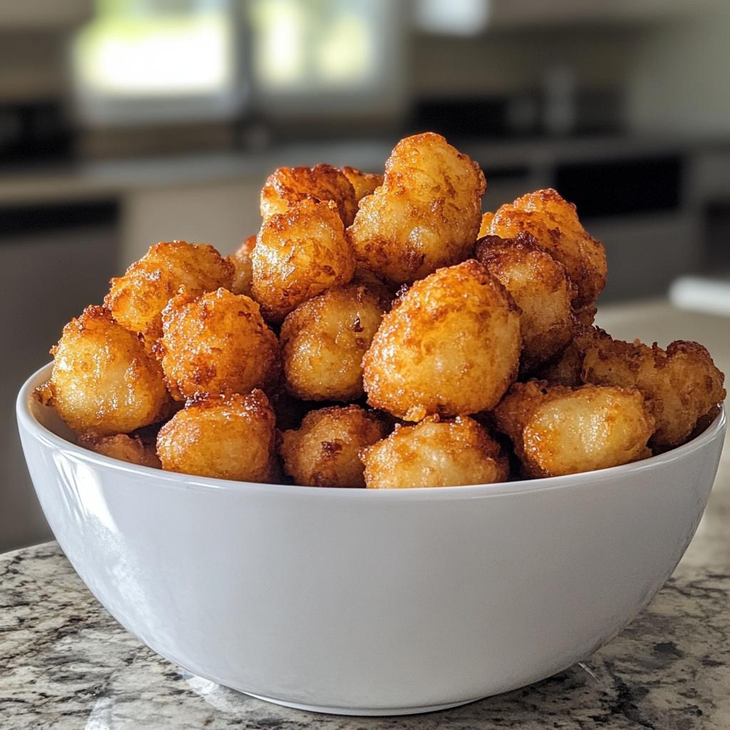 air fryer tater tots frozen - detail 1