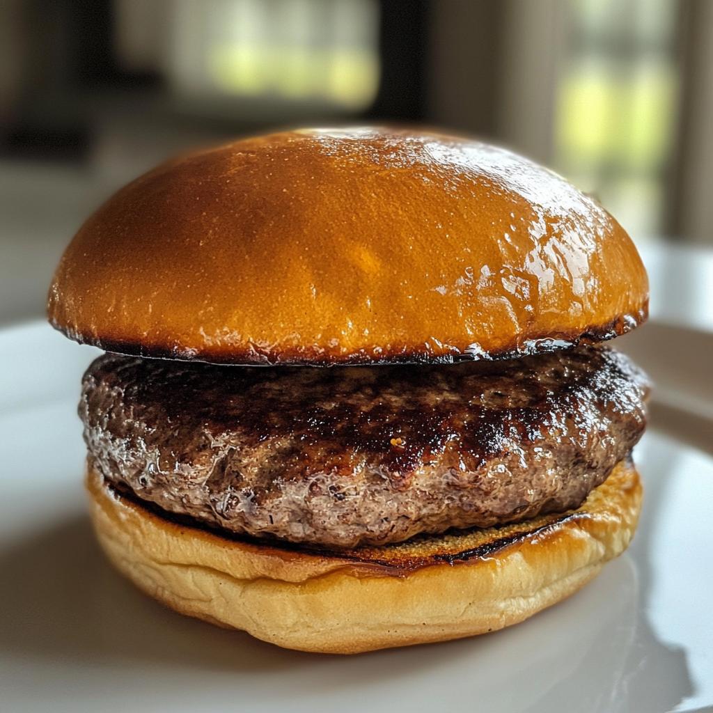 burgers in air fryer - detail 1