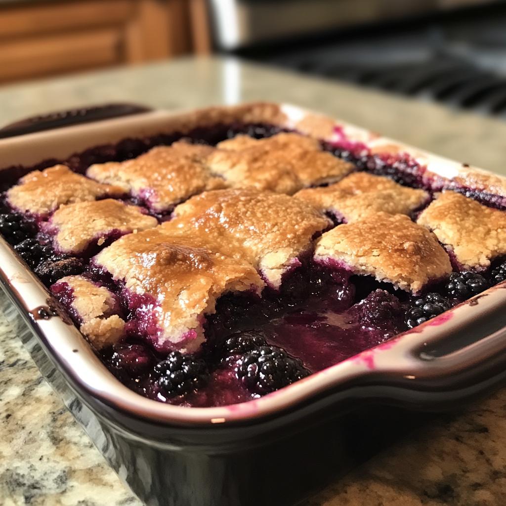classic blackberry cobbler recipe for any occasion - detail 1