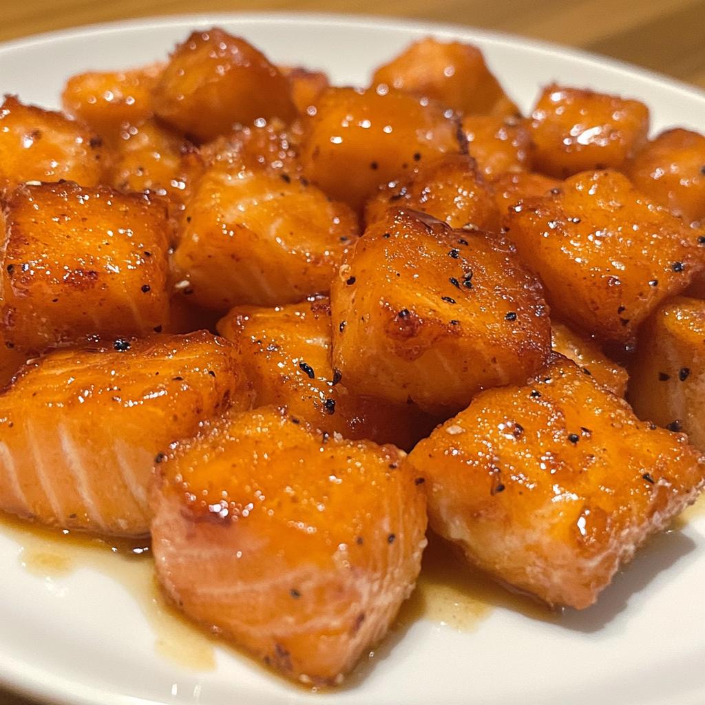 crispy bang bang salmon bites 2