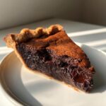 decadent hot fudge pie