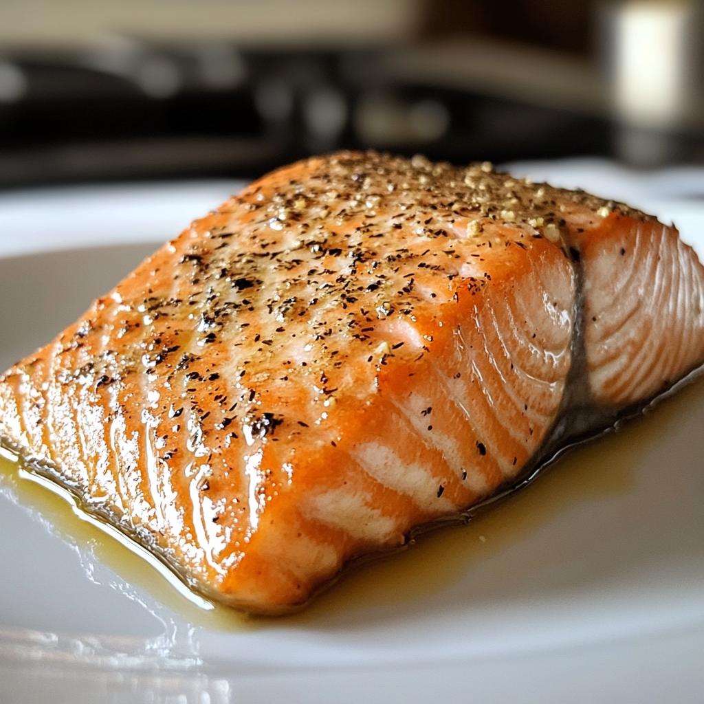 frozen salmon in air fryer - detail 1