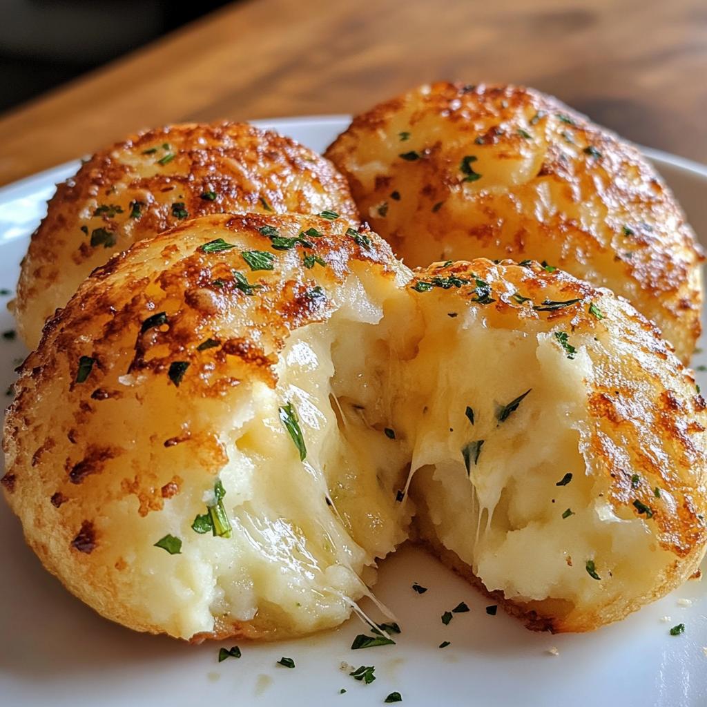 mashed potato cheese puffs