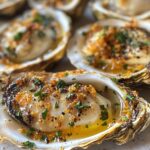 smoky lemon garlic grilled oysters recipe