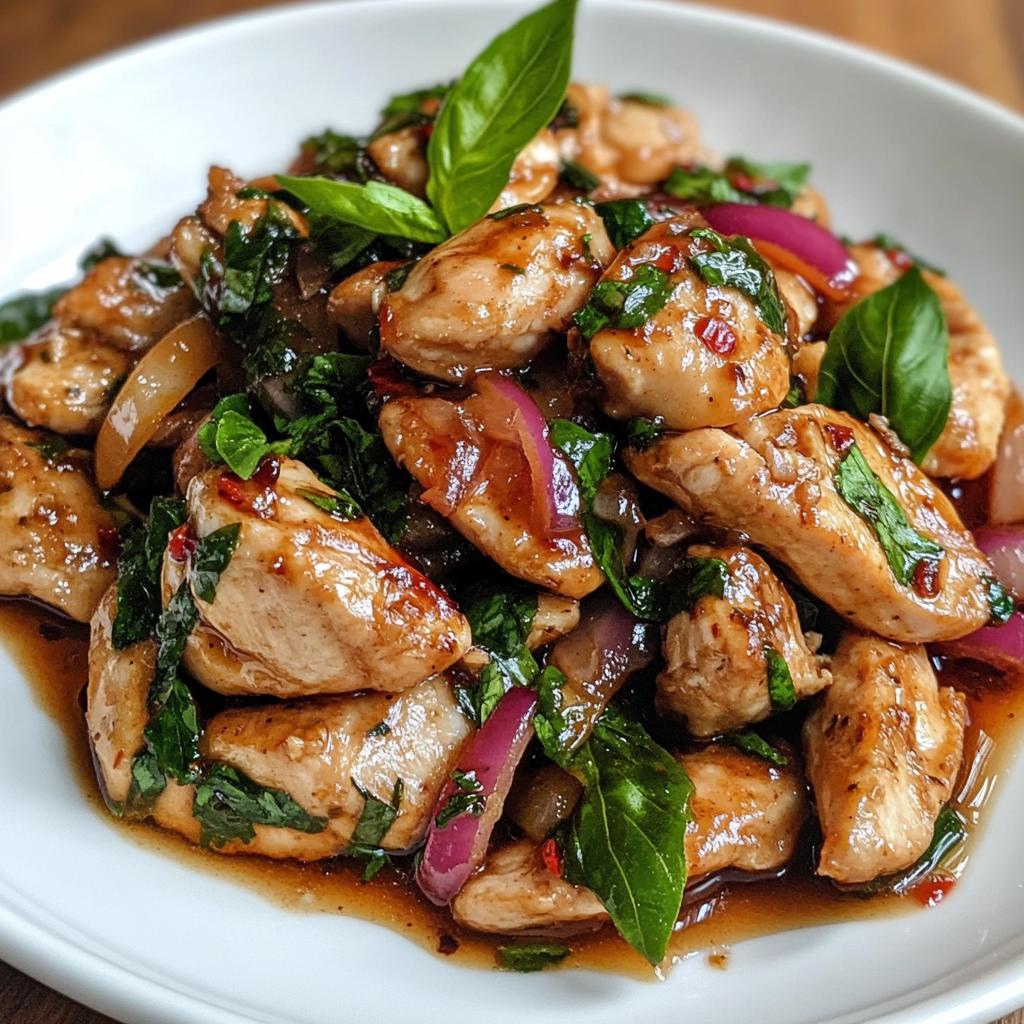 thai basil chicken