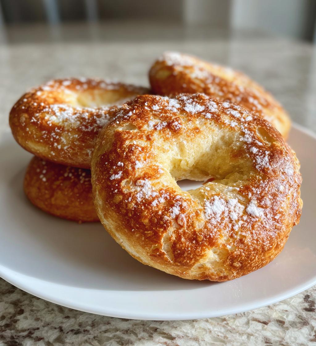 3 ingredient bagels air fryer