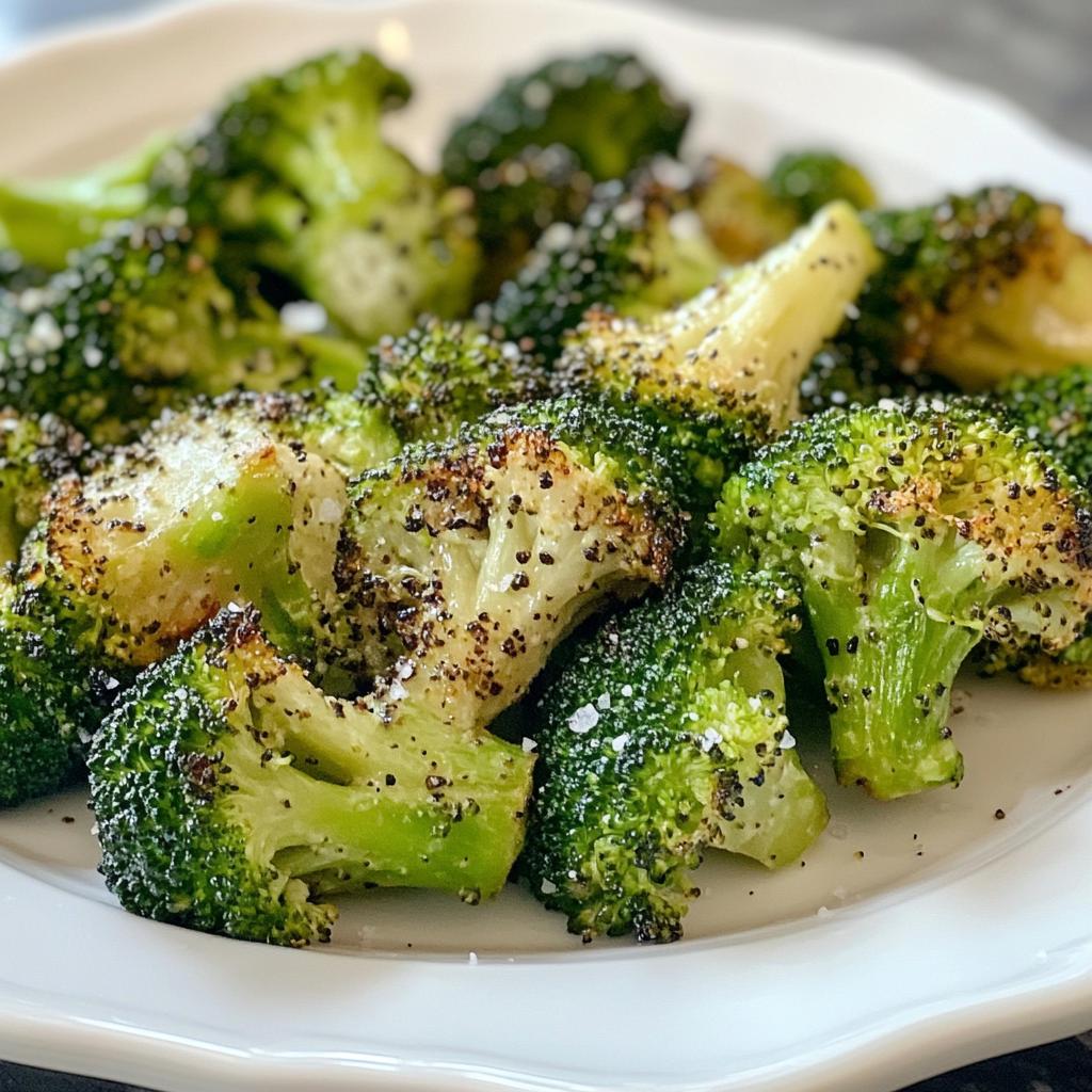 Air Fryer Broccoli - detail 1