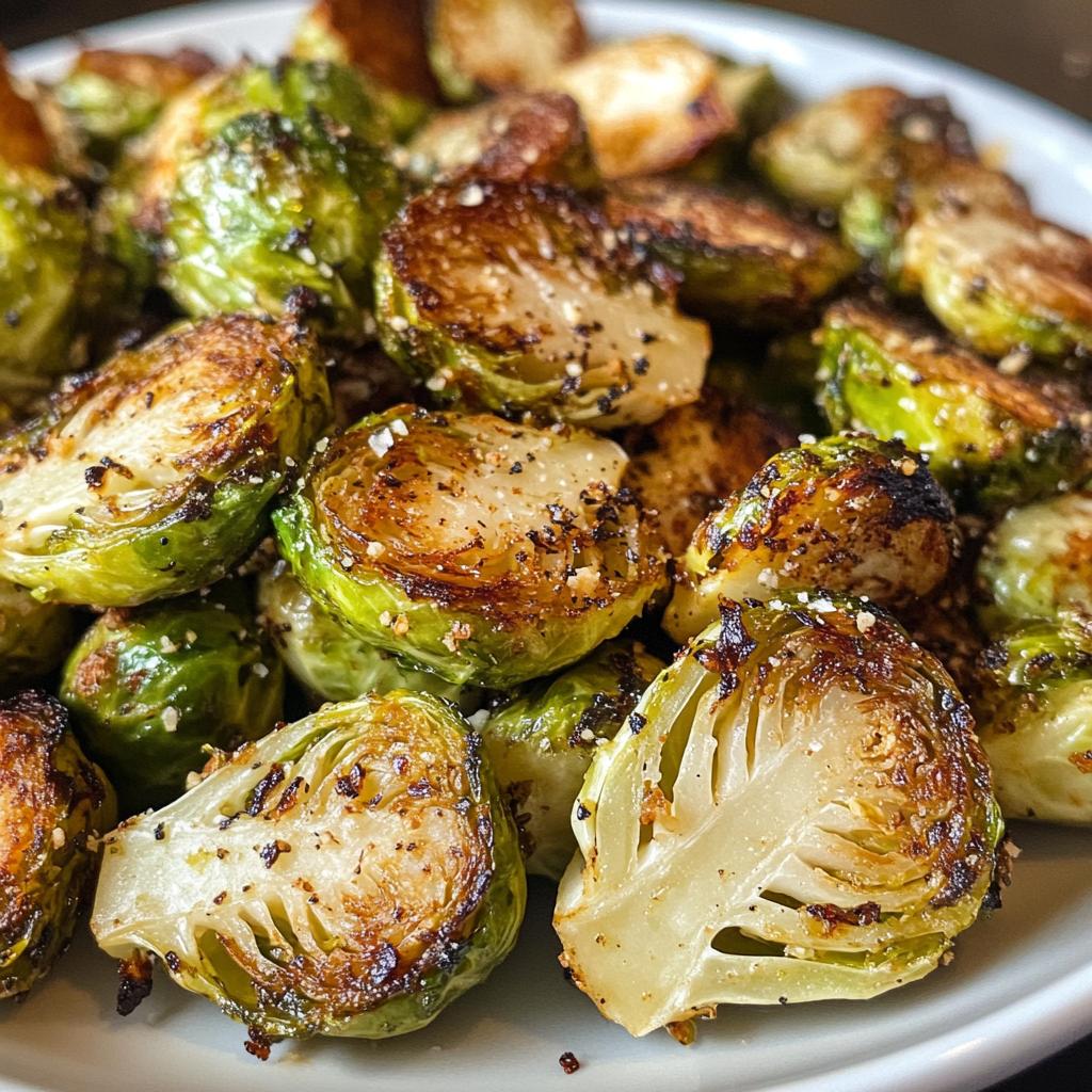 Air Fryer Brussels Sprouts - detail 1