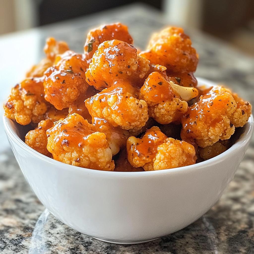 Air Fryer Buffalo Cauliflower - detail 1