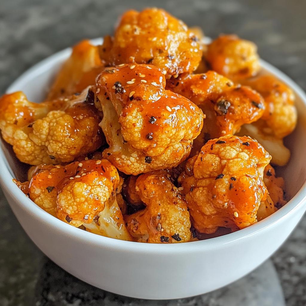 Air Fryer Buffalo Cauliflower