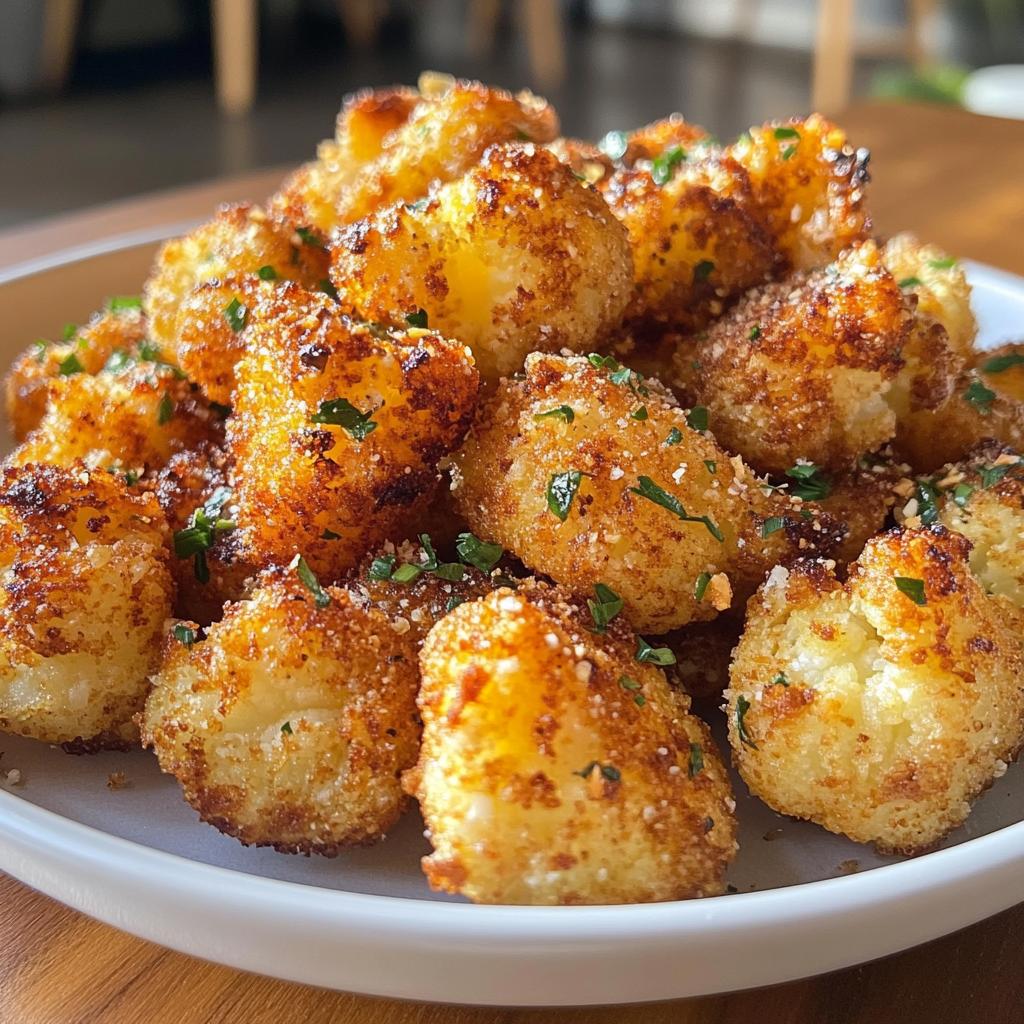 Air Fryer Cauliflower Bites