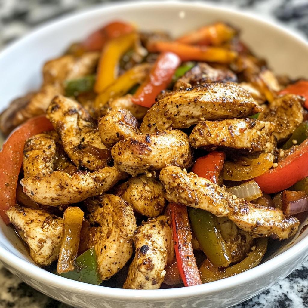 Air Fryer Chicken Fajitas