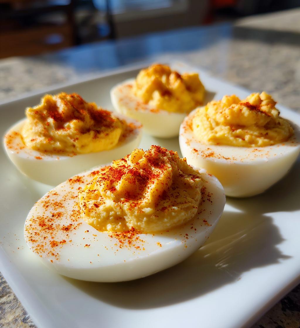 Air Fryer Deviled Eggs