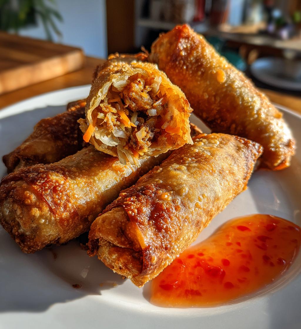 Air Fryer Egg Rolls - detail 1
