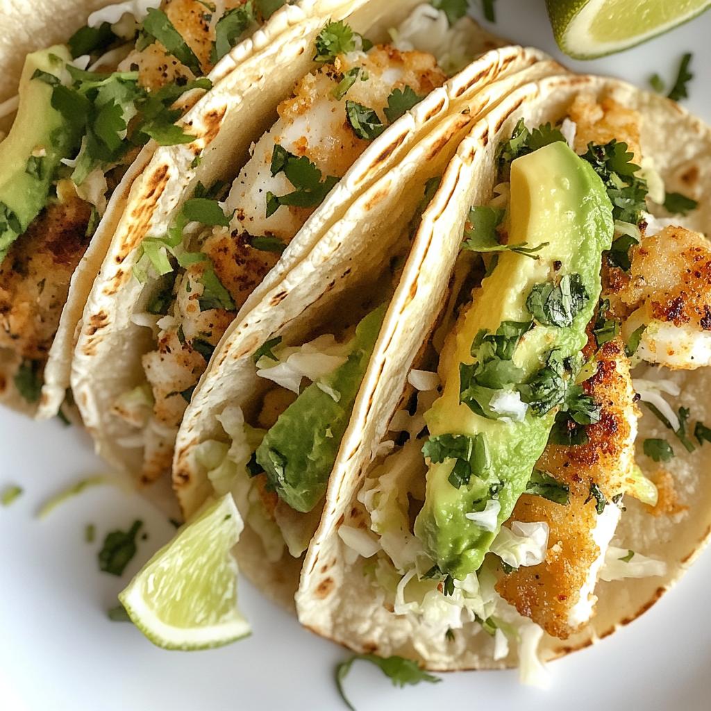 Air Fryer Fish Tacos