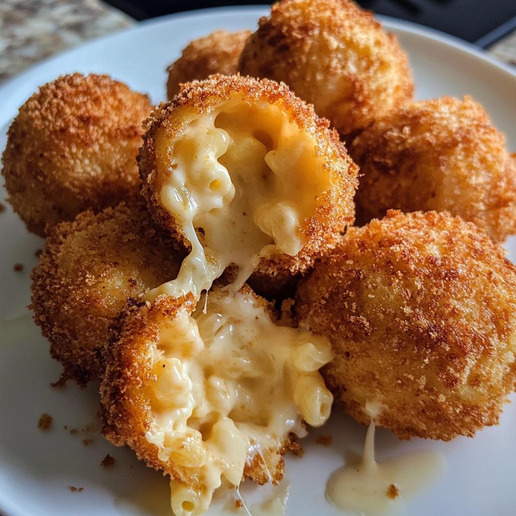 Air Fryer Mac and Cheese Balls - detail 1