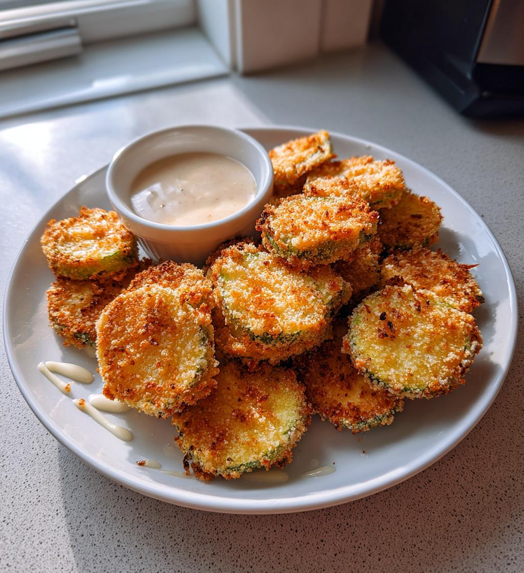 Air Fryer Pickle Chips