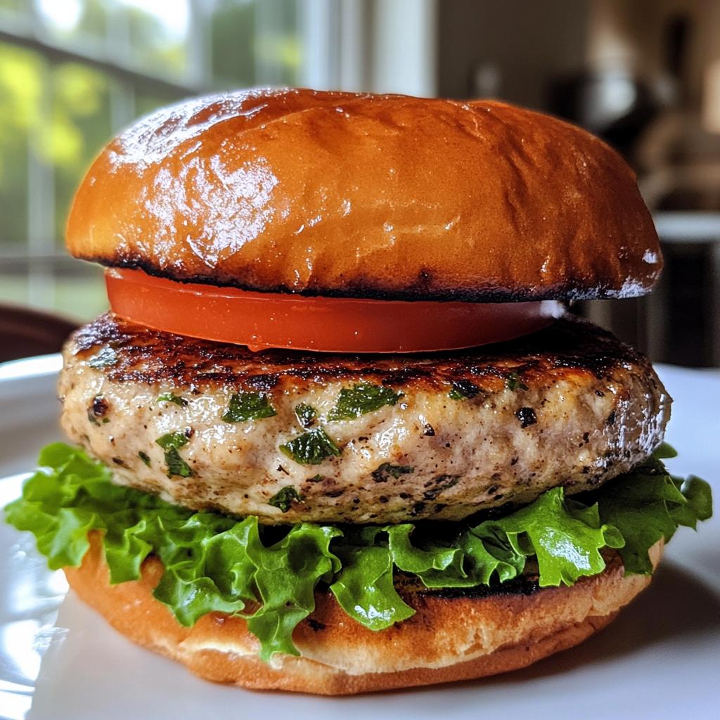 Air Fryer Turkey Burgers