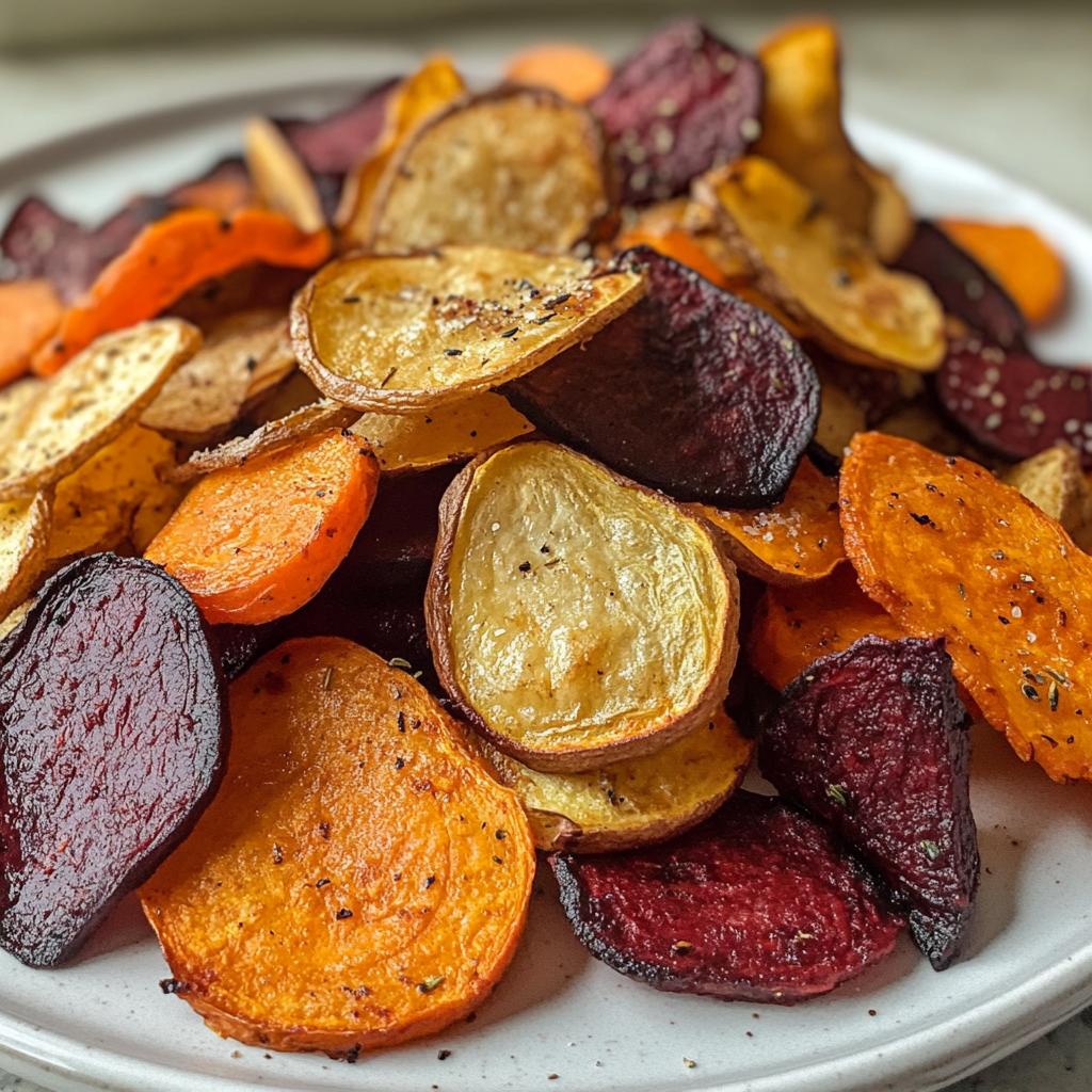 Air Fryer Veggie Chips