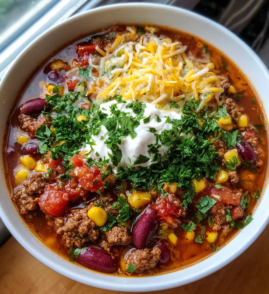Beef Taco Soup - detail 1