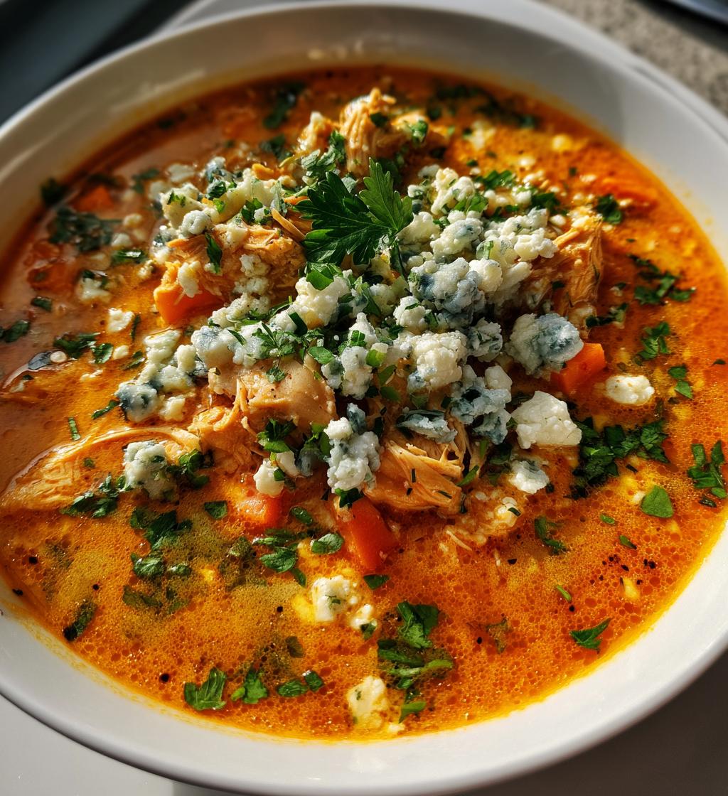 Buffalo Chicken Soup