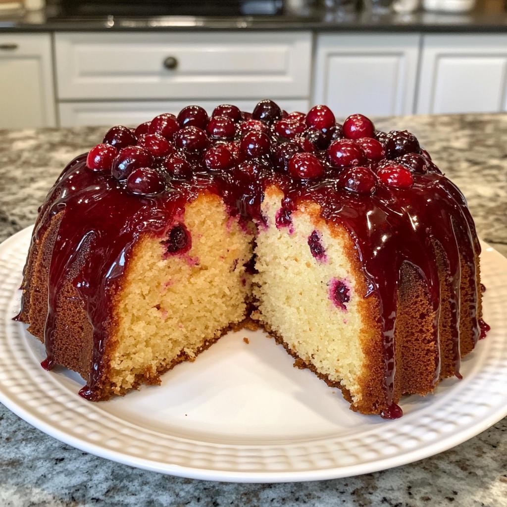 Cranberry Orange Bundt Cake