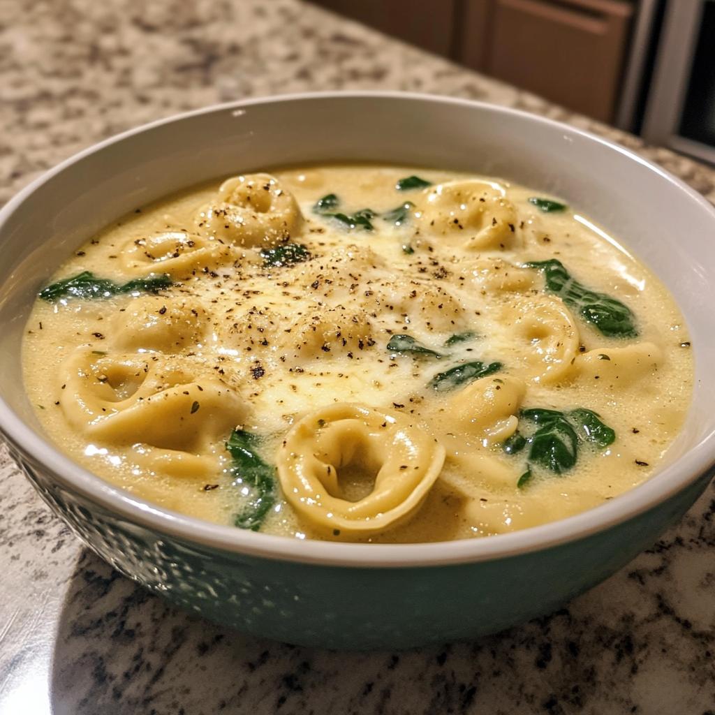 Creamy Tortellini Soup - detail 1