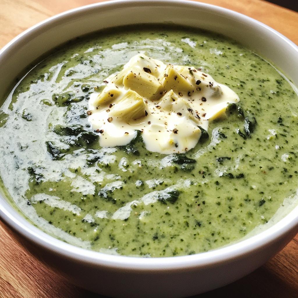 Spinach and Artichoke Soup