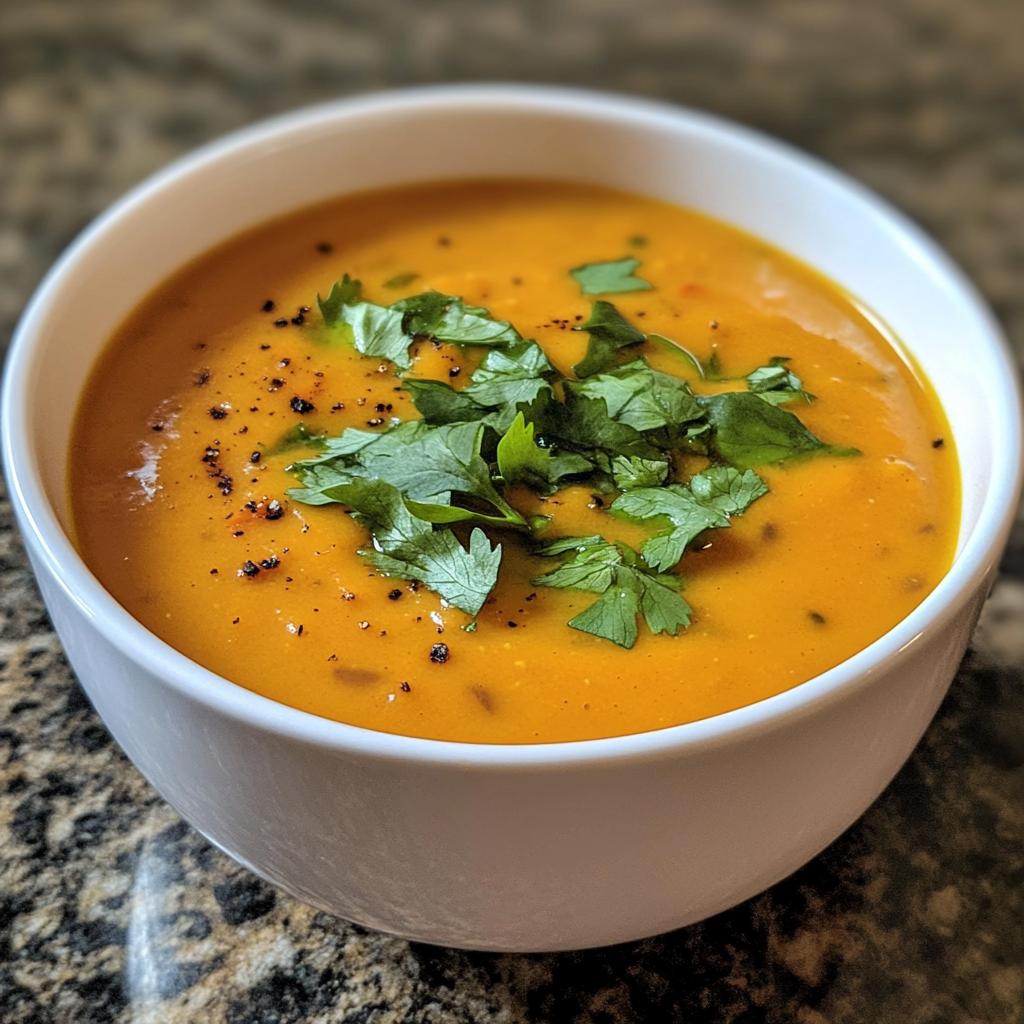 Sweet Potato and Carrot Soup