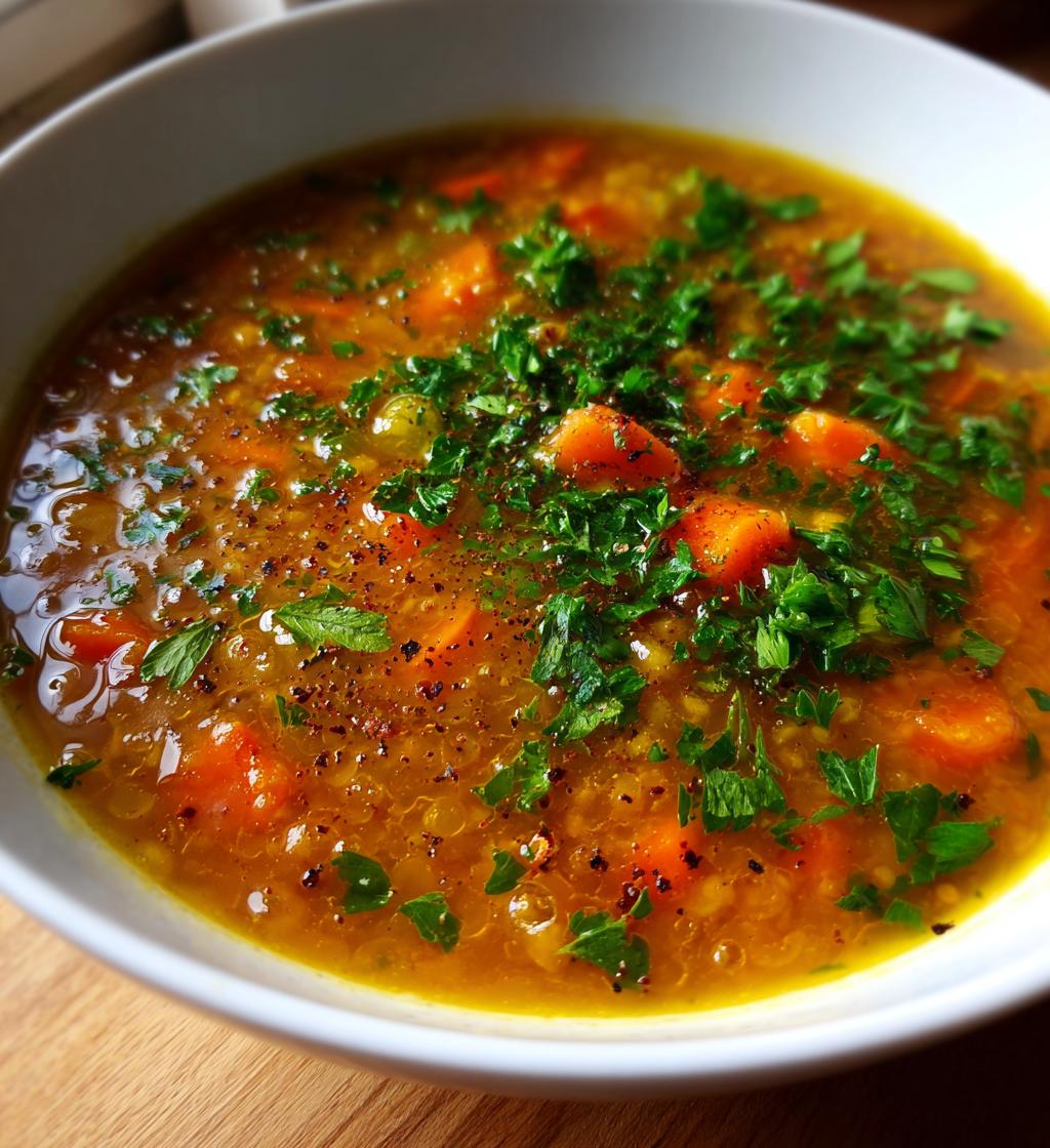 Vegan Lentil Soup