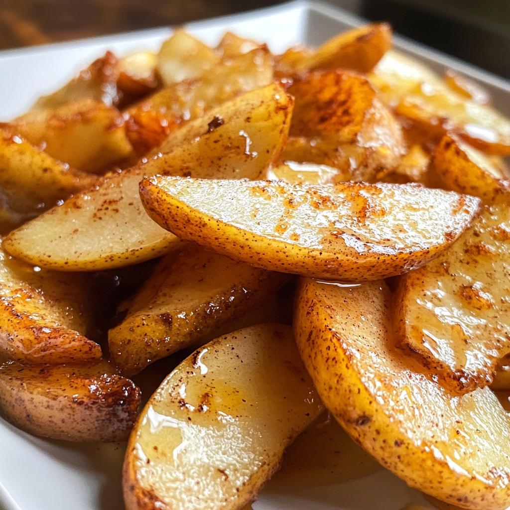air fryer apple wedges