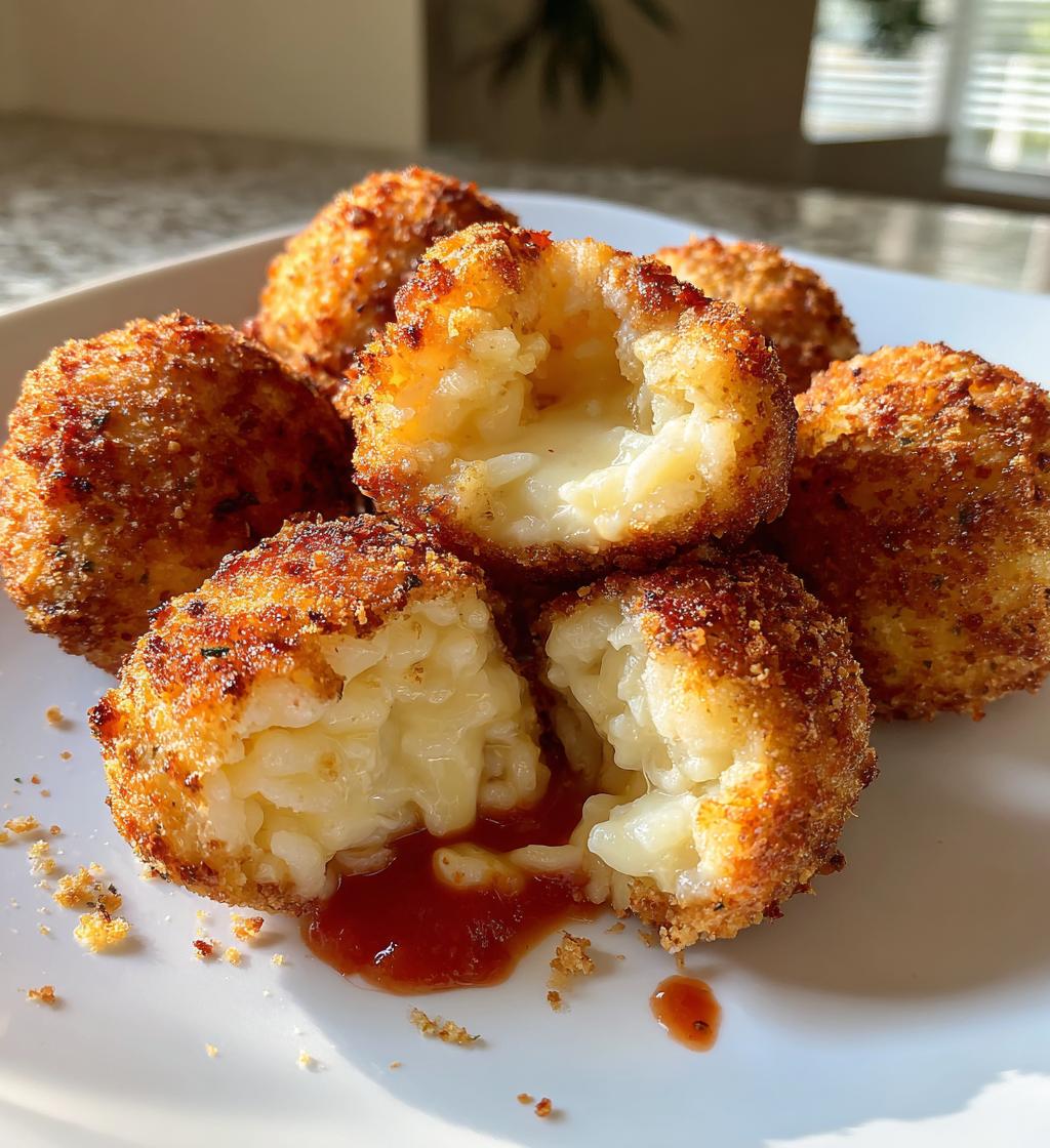 air fryer arancini balls