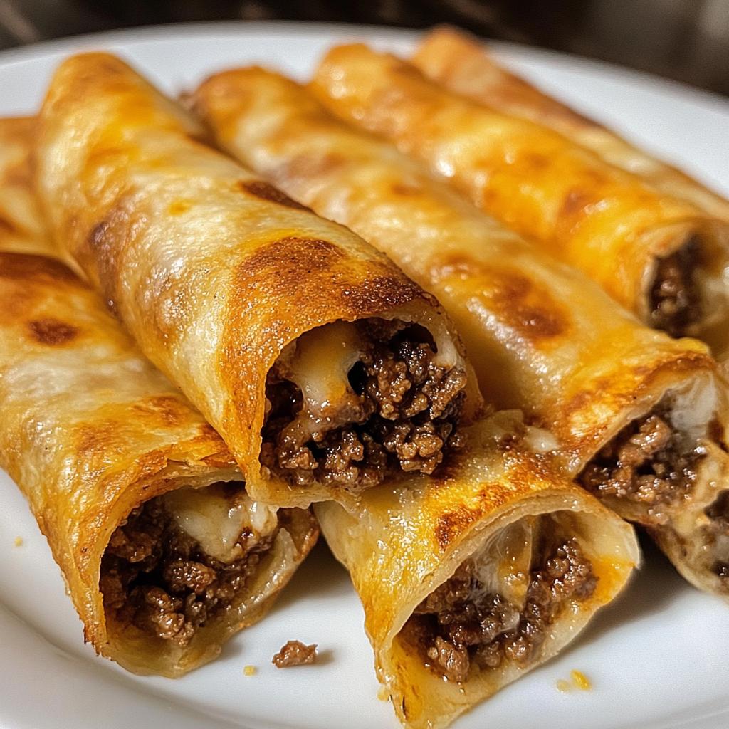 air fryer beef taquitos