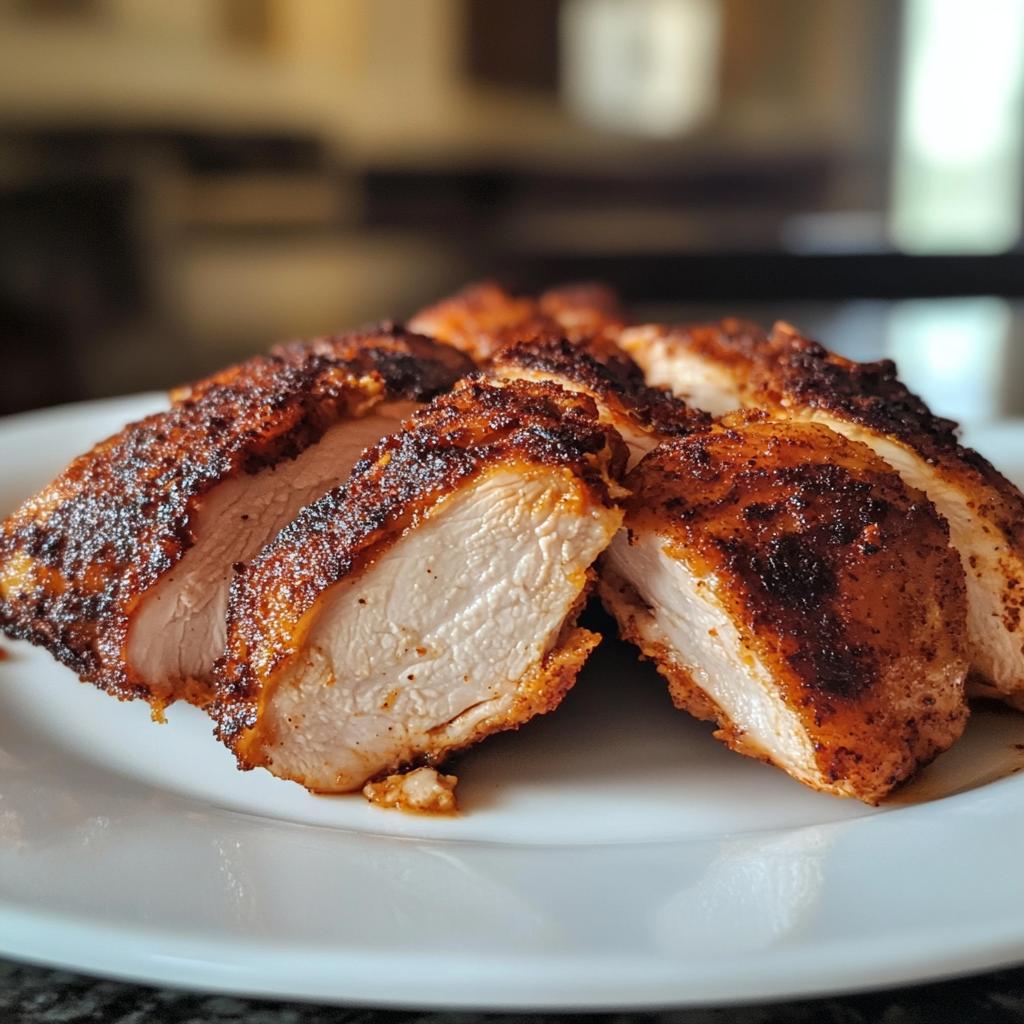 air fryer blackened chicken