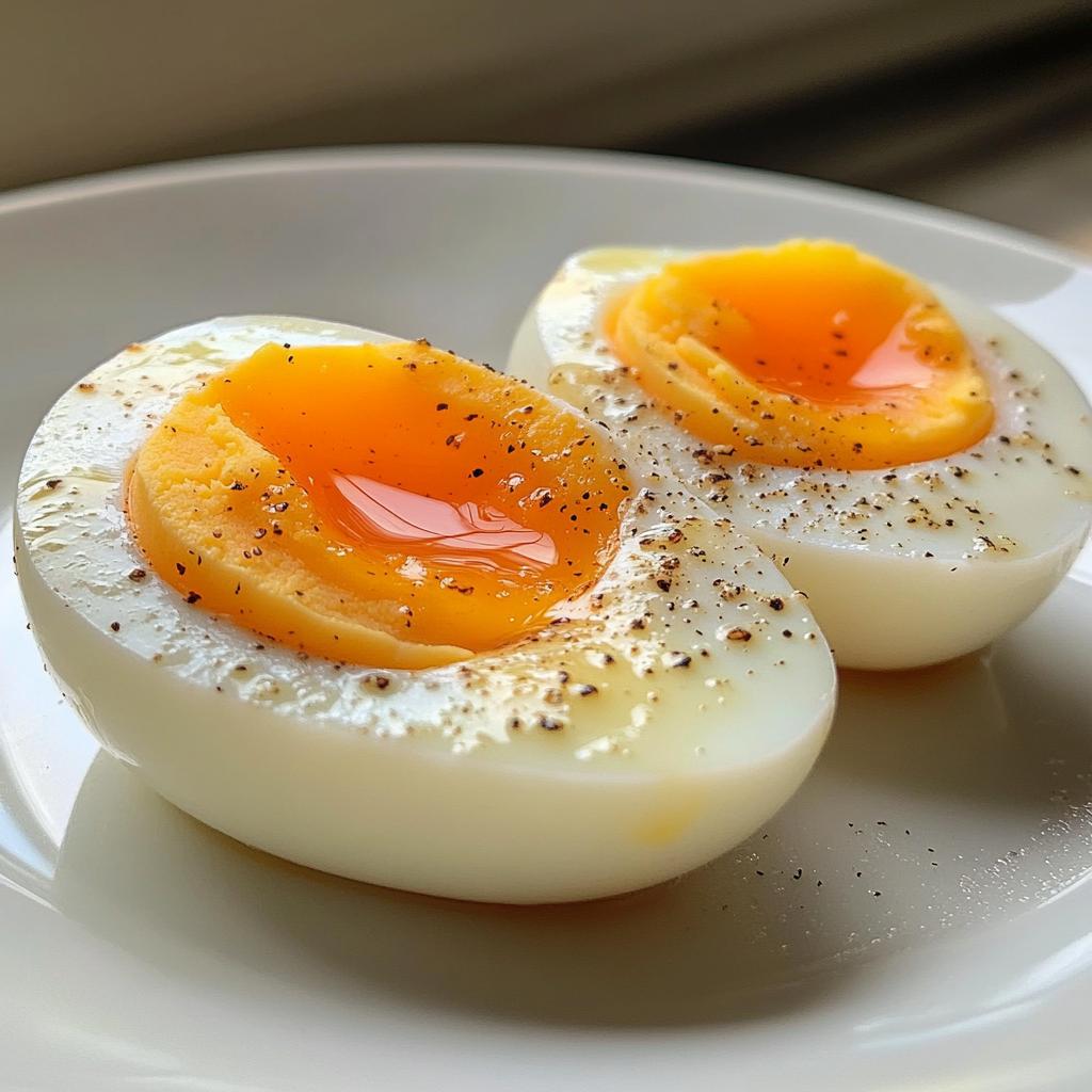 air fryer boiled eggs - detail 1