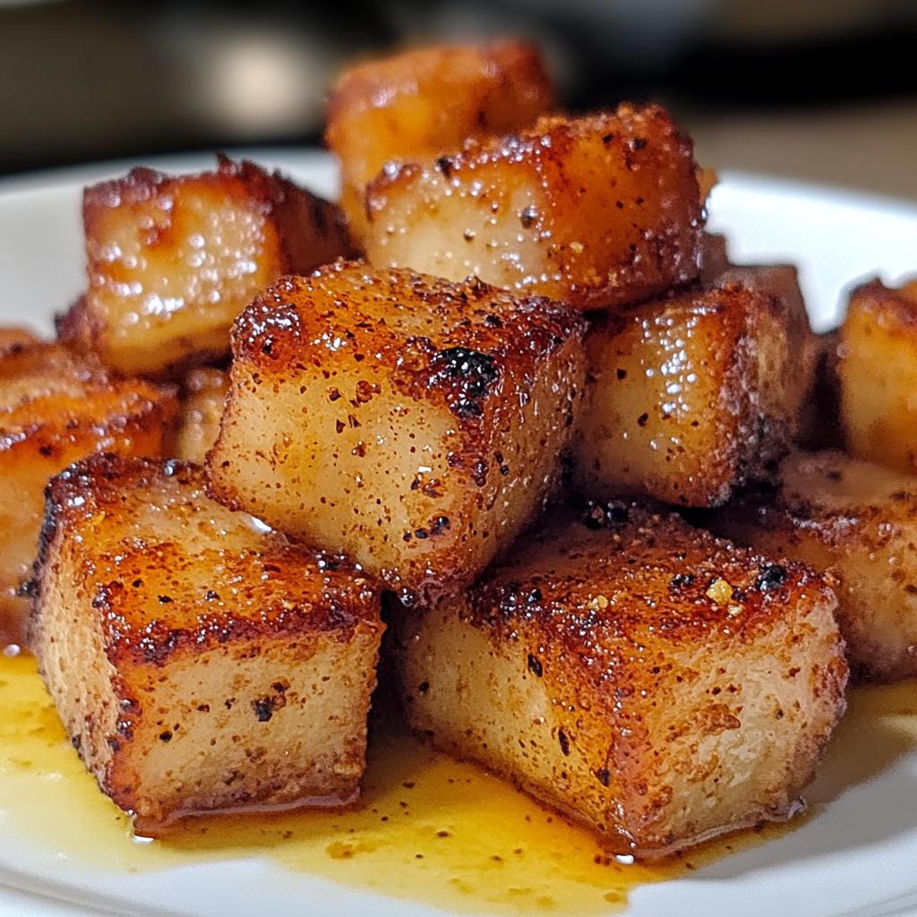 air fryer pork belly bites