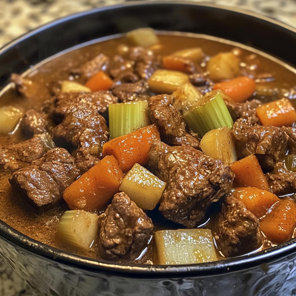 apple cider beef stew