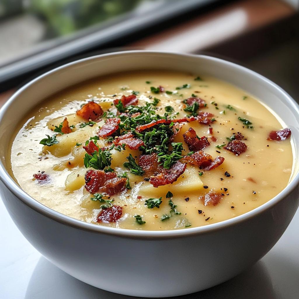 baked potato and bacon soup