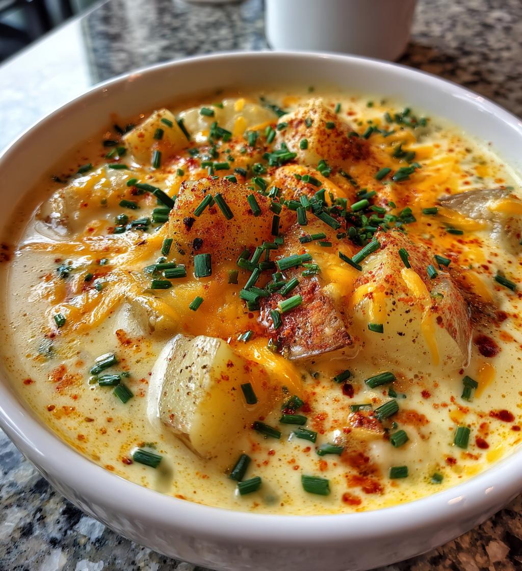 baked potato soup heavy cream