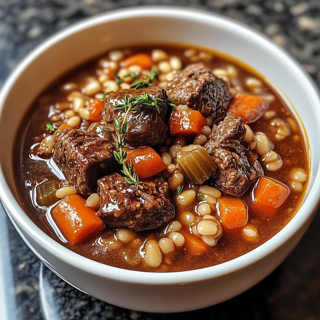 barley beef stew