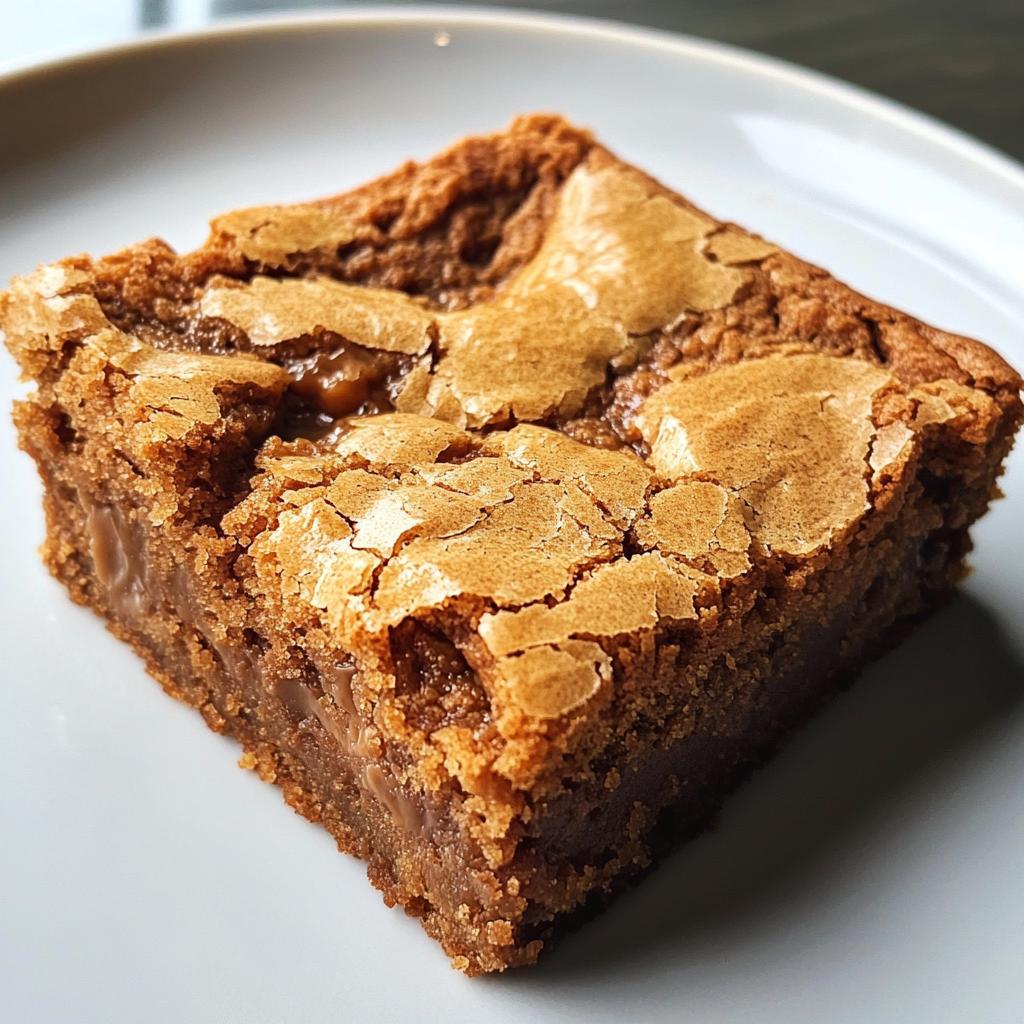 biscoff blondies