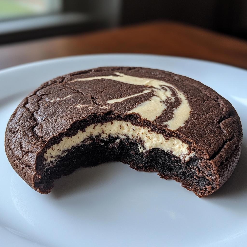 black velvet cheesecake cookies - detail 1
